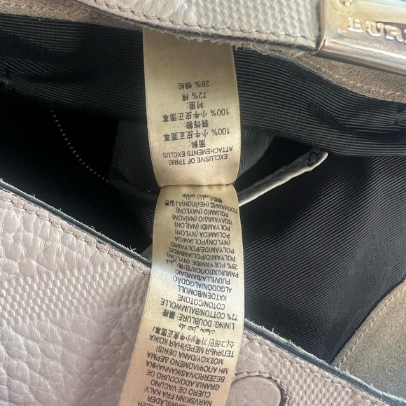 Burberry grey lindburg hobo - Picture 6 of 11